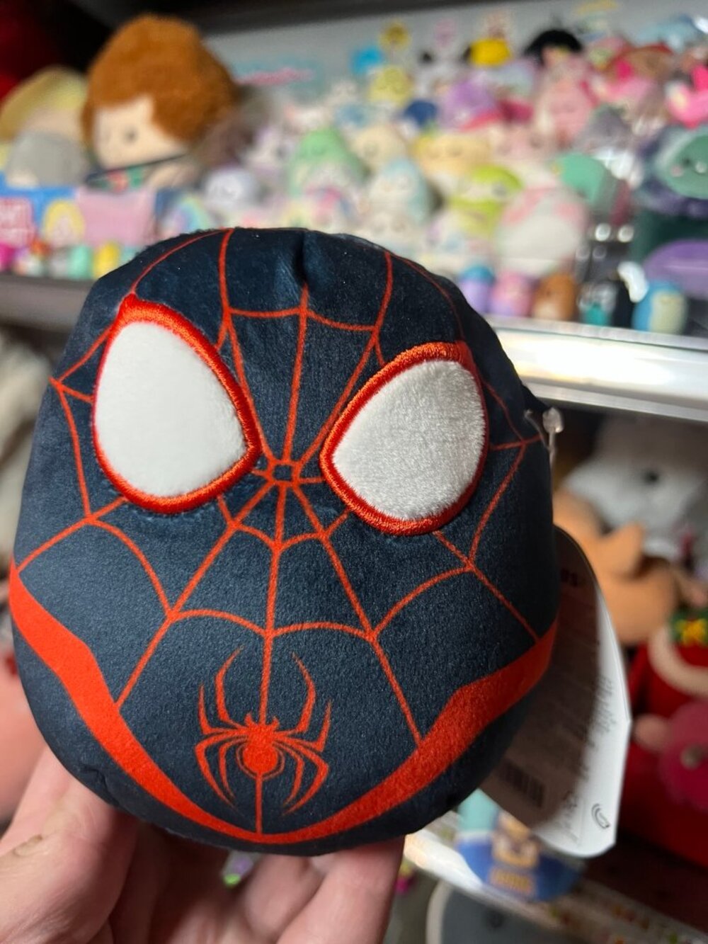 Miles Morales Squishmallow Marvel Spidey And His Amazing Friends Plush 5” NWT